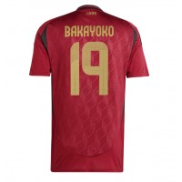 Belgium Johan Bakayoko #19 Replica Home Shirt Euro 2024 Short Sleeve